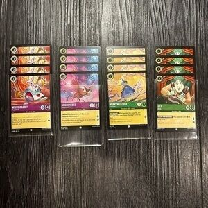 Disney Collectible Lorcana Play Set Lot
